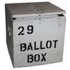Image 1 : Palm Beach, Florida 2000 Election Ballot Box -- The Most Closely Contested Presidential Election of 