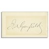 Image 1 : James Garfield Card Signed