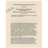 Image 1 : Supreme Court Justice Ruth Bader Ginsburg Signed Bush vs. Gore Election 2000 Decision