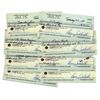 Image 1 : Lot of 10 Checks Signed by Conservative Icon Barry Goldwater -- While Senator of Arizona