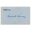 Image 1 : Herbert Hoover Signature