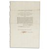 Image 1 : Thomas Jefferson 1872 Document Signed as Secretary of State -- Regarding An Act Passed by Second Con
