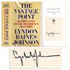 Image 1 : Lyndon B. Johnson Signed First Edition of His Memoir ''The Vantage Point: Perspectives on the Presid