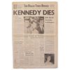 Image 1 : Dallas Robert Kennedy Assassination Newspaper
