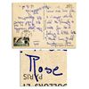 Image 1 : Rose Kennedy Handwritten Postcard From Paris -- ''Came over here for a change while all the family i
