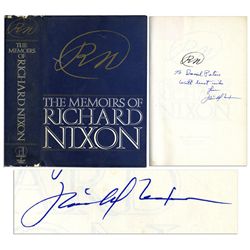 Richard Nixon Signed First Edition of ''RN: The Memoirs of Richard Nixon''