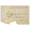 Image 1 : Rare Franklin Pierce Franking Signature