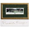 Image 1 : Rare Ronald Reagan Lithograph Signed