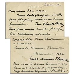 First Lady Edith Roosevelt Autograph Letter Signed