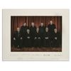 Image 1 : Supreme Court Justices Photo Display Signed by 7 Members of The Rehnquist Court From 1988-1990 -- Me