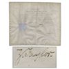 Image 1 : Exceedingly Rare President Zachary Taylor 1849 Cabinet Appointment -- Just Three Days After His Inau