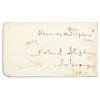Image 1 : Confederate VP Alexander Hamilton Stephens Free Franking Signature