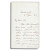 Image 1 : Charles Sumner Civil War Dated Autograph Letter Signed Regarding the Civil War Draft of Soldiers -- 