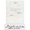 Image 1 : Douglas MacArthur Typed Letter Signed Less Than 2 Months Before His Death -- ''...The kindly thought