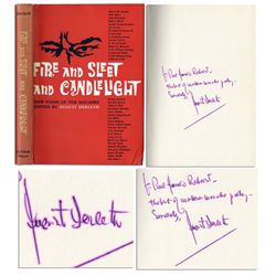 Rare Signed First Edition of ''Fire & Sleet & Candlelight'' by August Derleth -- ''...the best of mo