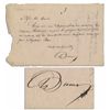 Image 1 : Alexandre Dumas Autograph Letter Signed