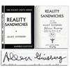Image 1 : Allen Ginsberg Signed ''Reality Sandwiches 1953-60'' -- ''...'Scribbled secret notebooks, and wild t