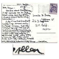 Allen Ginsberg Autograph Letter Signed -- ''...I guess communism just doesn't work...''