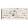 Image 1 : Ernest Hemingway Check Signed