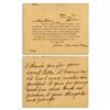 Image 1 : Oliver Wendell Holmes Autograph Note Signed -- ''...It warms my old heart and makes me grateful to y