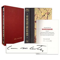 Gorgeous Signed Limited Edition of Cormack McCarthy's ''No Country For Old Men'' -- The Novel That I