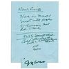 Image 1 : Mario Puzo Autograph Letter Signed -- ''Godfather'' Author Asks His Literary Agent for Comments on a