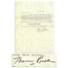 Image 1 : American Novelist Thomas Pynchon Typed Letter Signed -- ''...I would of course be happy to sign some