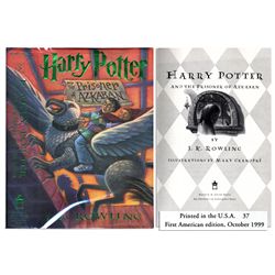 ''Harry Potter and the Prisoner of Azkaban'' -- First American Edition, First Printing