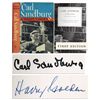 Image 1 : Carl Sandburg Signed First Edition of ''Carl Sandburg''