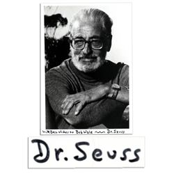 Dr. Seuss Signed Photo