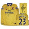 Image 1 : Arsenal Football Shirt Match Worn and Signed by Nicklas Bendtner