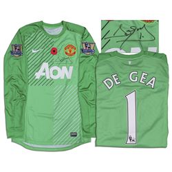 David DeGea Match Worn Manchester United Shirt Signed