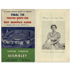 F.A. Cup Final 1954 Program