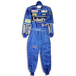 Nigel Mansell Italian Grand Prix Worn Racesuit