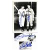 Image 1 : 8'' x 10'' Signed Photo by Baseball Greats Joe DiMaggio and Bob Feller -- With PSA/DNA COA