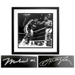 Muhammad Ali & Joe Frazier Limited Edition Photo Signed by Both -- Photo of The Fight of The Century