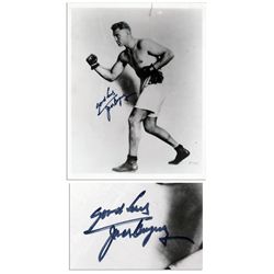 Jack Dempsey 8'' x 10'' Signed Photo