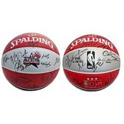 NBA 2013 All-Star Basketball Signed by 24 Players -- Includes Kobe Bryant & Kevin Garnett -- With NB