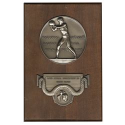 NCAA Award for Temple University From The 1956 Final Four Championship