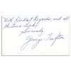 Image 1 : Football HOFer George Trafton Autograph Note Signed -- ''With Kindest Regards, and all the Good Luck