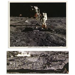 Buzz Aldrin Signed 10'' x 8'' Photo