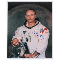 Michael Collins Signed 8'' x 10'' Photo In Fine Condition