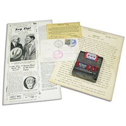 Collection of Hindenburg Items -- Including a Shaving Kit Recovered From the Debris of the Fateful 1