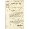 Image 1 : Document Signed by Alexandre Lameth, French General & Aide to Rochambeau During the American Revolut