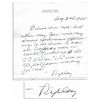 Image 1 : Rare Handwritten Letter Signed by ''Believe It or Not!'' Robert Ripley -- ''...Believe it or not, bu