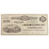 Image 1 : $5 KNAPP, STOUT & CO. (RICE LAKE, WI)
