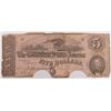 Image 1 : 1862 $5 CONFEDERATE STATES OF AMERICA