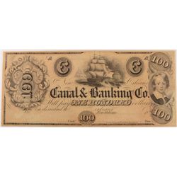 18- $100 CANAL & BANKING CO. NEW ORLEANS, LA