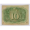 Image 2 : 1863 TEN CENT US FRACTIONAL CURRENCY
