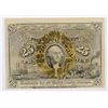 Image 1 : 1863 TWENTY FIVE CENT US FRACTIONAL CURRENCY